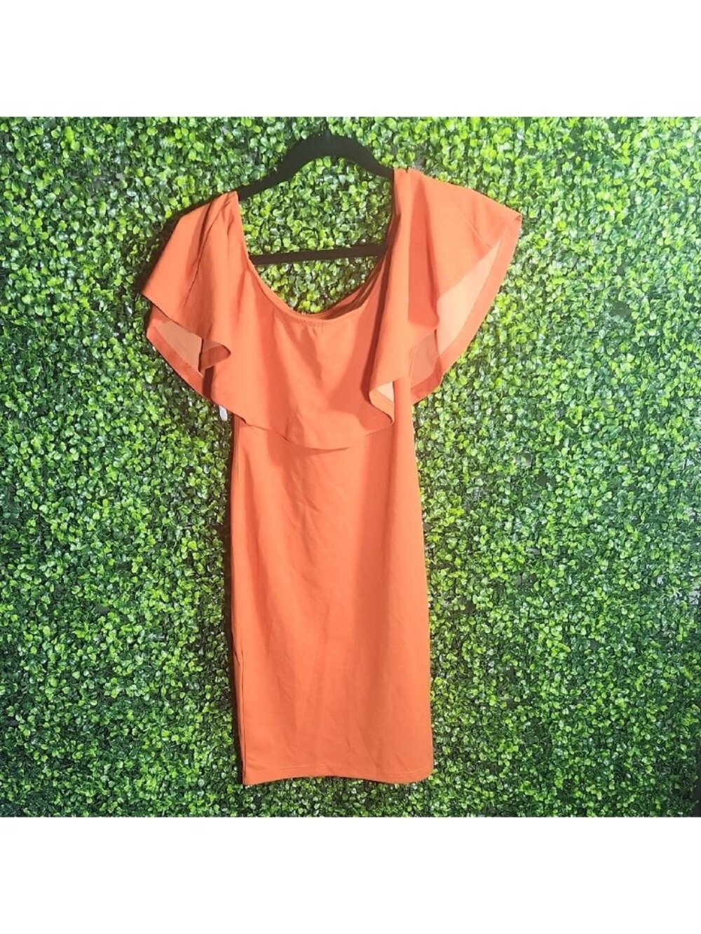 SHEIN Orange Pink Mini Dress XS